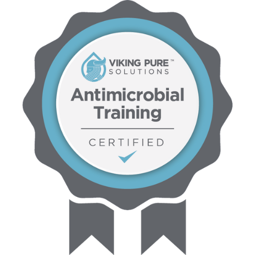 Viking Pure Solutions Badge - Antimicrobial Training Certified